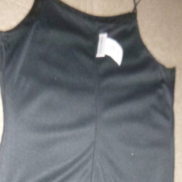 Mirrors- Women’s black lace mesh pullover dress - Picture 5 of 6